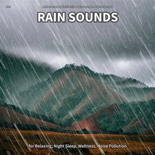 #01 Rain Sounds for Relaxing, Night Sleep, Wellness, Noise Pollution Rain Sounds by Keiki Avila, Rain Sounds, Nature Sounds