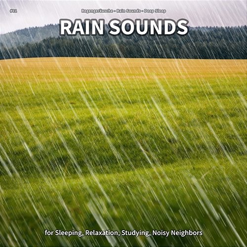 #01 Rain Sounds for Sleeping, Relaxation, Studying, Noisy Neighbors Regengeräusche, Rain Sounds, Deep Sleep