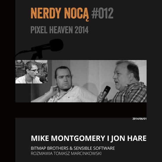 #012 Mike Montgomery i Jon Hare (eng) - Nerdy Nocą - podcast Mikoszewska Kaja