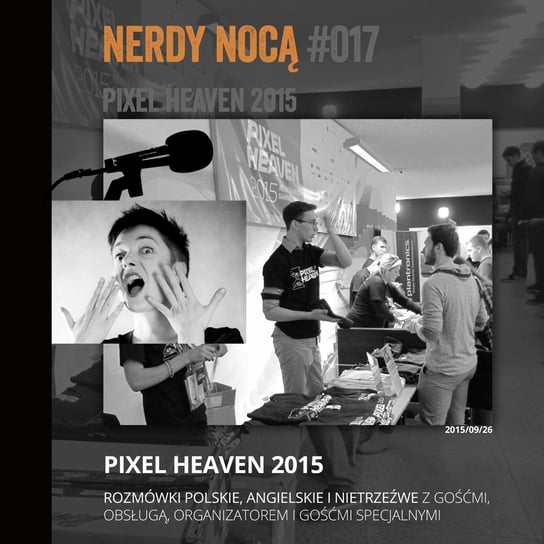 #017 Pixel Heaven 2015 (some english) - Nerdy Nocą - podcast Mikoszewska Kaja