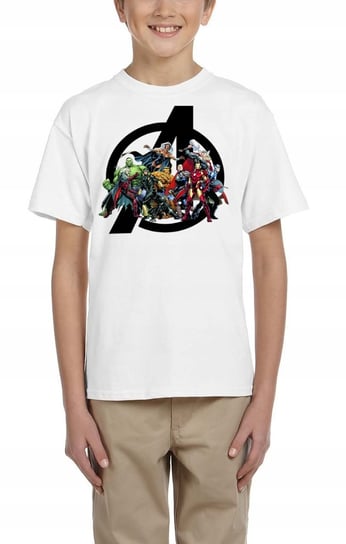 0259 Koszulka Dziecięca Marvel Avengers 128 Inna marka