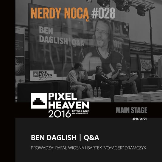 #028 Ben Daglish @ Pixel Heaven 2016 (eng) - Nerdy Nocą - podcast Mikoszewska Kaja