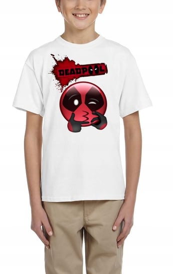 0298 Koszulka Dziecięca Deadpool Prezent 128 Inny producent