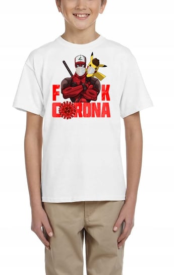 0305 Koszulka Dziecięca Deadpool Corona 116 Inna marka