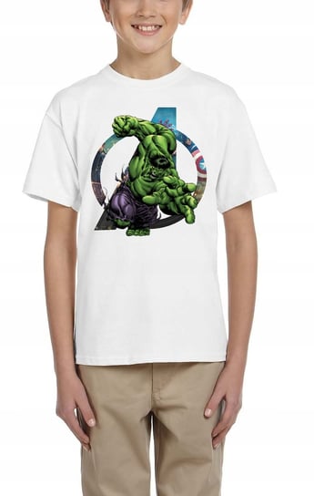 0411 Koszulka Dziecięca Avengers Marvel Hulk 140 Inna marka