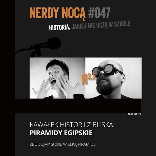 #047 Historia 2,5. Piramidy egipskie - Nerdy Nocą - podcast Mikoszewska Kaja