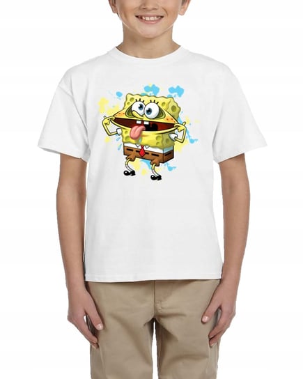 0614 Koszulka Dziecięca Spongebob Bajka 116 Inna marka