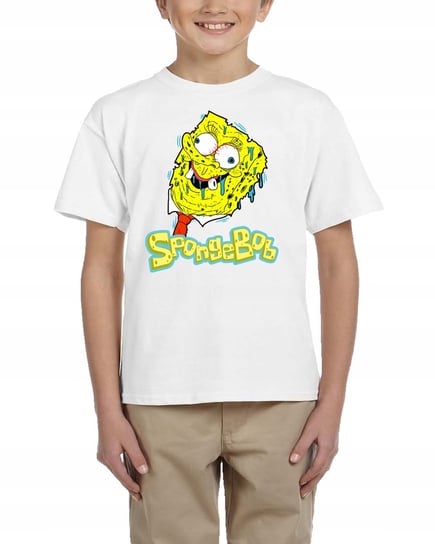 0615 Koszulka Dziecięca Spongebob Bajka 140 Inna marka