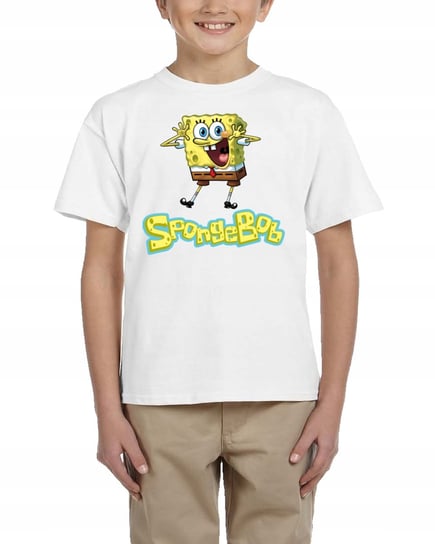 0616 Koszulka Dziecięca Spongebob Bajka 128 Inny producent