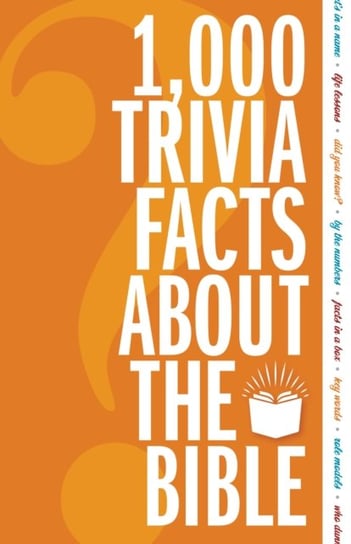 1,000 Trivia Facts About the Bible Zondervan