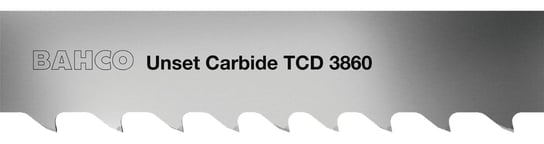1/1.25 TPI 1.6 mm x 67 mm Piła węglikowa z nierozwiedzonymi zębami TCD BAHCO Inna marka
