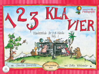 1 2 3 Kla-Vier. Heft 1 Ehrenpreis Claudia, Wohlwender Ulrike