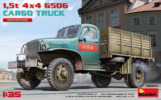 1,5T 4x4 G506 Cargo Truck 1:35 MiniArt 38064 MiniArt