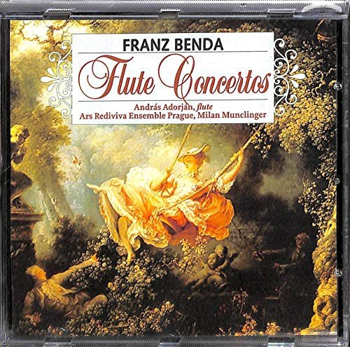 1-Cd Franz Benda - Flute Concertos - Andreas Adorjan / Milan Munclinger Various Artists