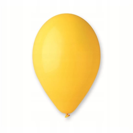 10 Szt Balonów Żółtych Pastelowych - Zestaw 26 Cm Inna marka