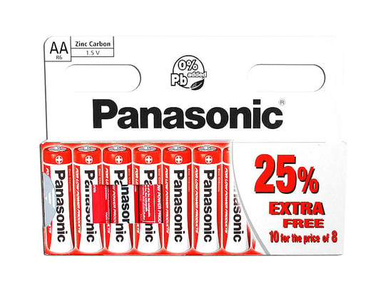 10 szt. Bateria Panasonic R06 (blister 10 sztuk). Panasonic