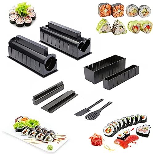 10 Sztuk Foremek Do Sushi Wałek Do Sushi Zestaw Do Sushi Dla - Fddg Inna marka