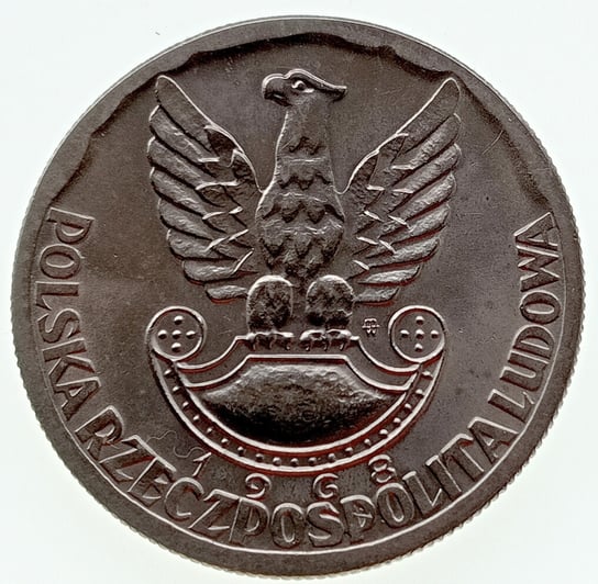 10 Złotych 1968 25 lat Ludowego Wojska Polskiego Dobry (G) Narodowy Bank Polski