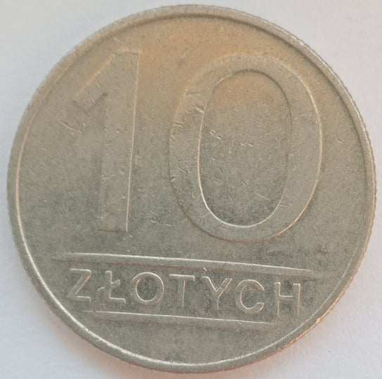10 Złotych 1986 Dobry (G) Narodowy Bank Polski