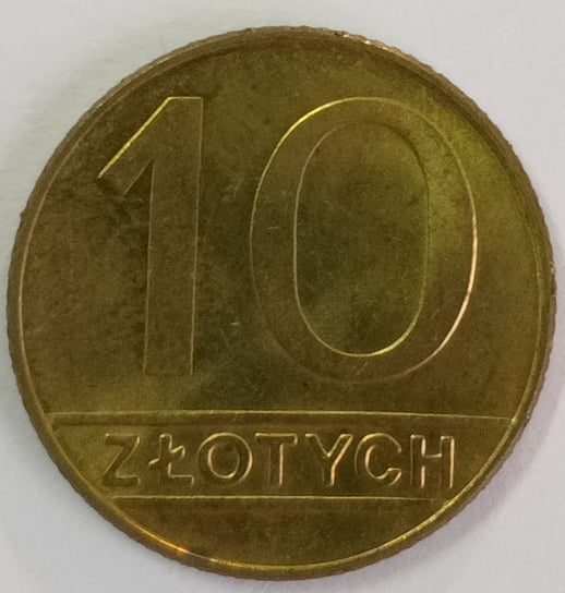 10 Złotych 1989 Dobry (G) Narodowy Bank Polski