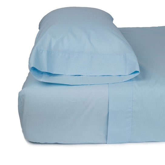 100% bawełniana poszewka na poduszkę. W jednolitych kolorach. 105 (45x125cm) Błękit nieba MEVAK LIVING
