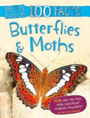 100 Facts Butterflies & Moths Pocket Edition Parker Steve
