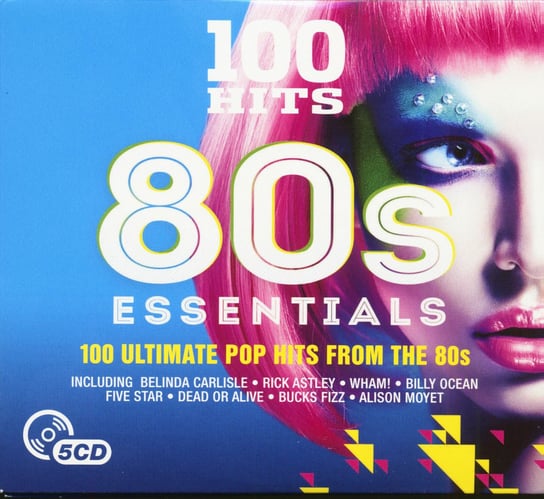 100 Hits 80's Essentials Ultimate Pop Hits Michael George & Wham!, Shakin' Stevens, Electric Light Orchestra, the Stranglers, Toto, Dead Or Alive, Carlisle Belinda, Moyet Alison