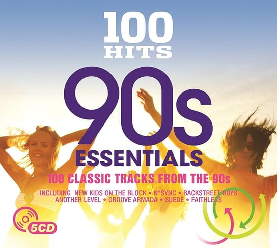 100 Hits 90s Essentials Groove Armada, Faithless, Backstreet Boys, Londonbeat, Bolton Michael, Rednex, Carlisle Belinda