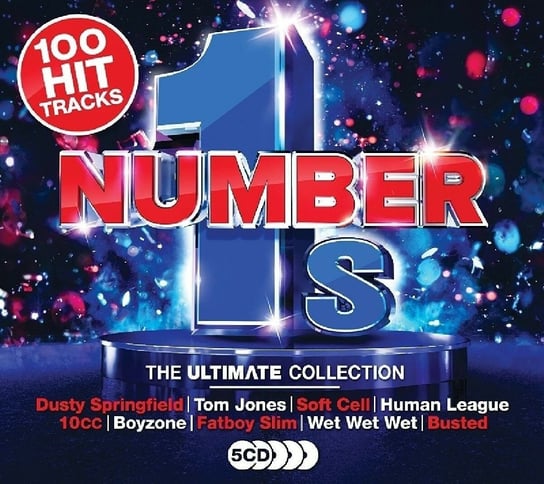 100 Hits Numer 1s Ultimate Collection Melua Katie, Cassidy Eva, Stereophonics, Boyzone, Fatboy Slim, Frankie Goes To Hollywood, Jones Tom, Summer Donna, The Human League, Black Eyed Peas, Scissor Sisters, Status Quo, Keating Ronan