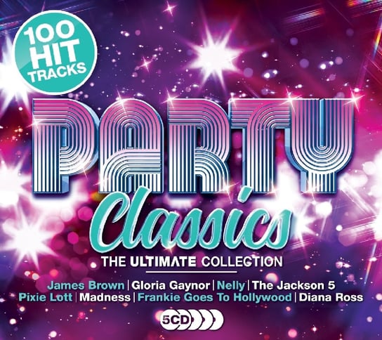 100 Hits Party Ultimate Collection 5CD Digipack Moloko, Minogue Kylie, White Barry, Summer Donna, Culture Club, Ferry Bryan, Madness, Snap, Goombay Dance Band, Jive Bunny, ABC