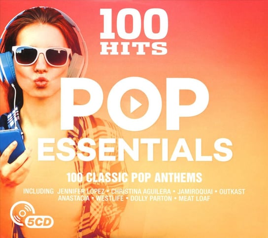 100 Hits Pop Essentials Modern Talking, Simply Jeff, Jamiroquai, Baccara, Dido, Men at Work, Status Quo, Groove Armada, Aguilera Christina