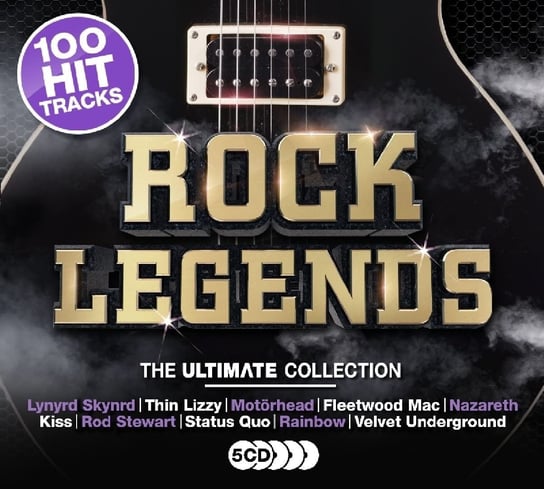 100 Hits Rock Legends Rainbow, Thin Lizzy, Moore Gary, Kreator, Helloween, UFO, Scorpions, Marilyn Manson, Uriah Heep, Asia, Anthrax, Fleetwood Mac, Status Quo