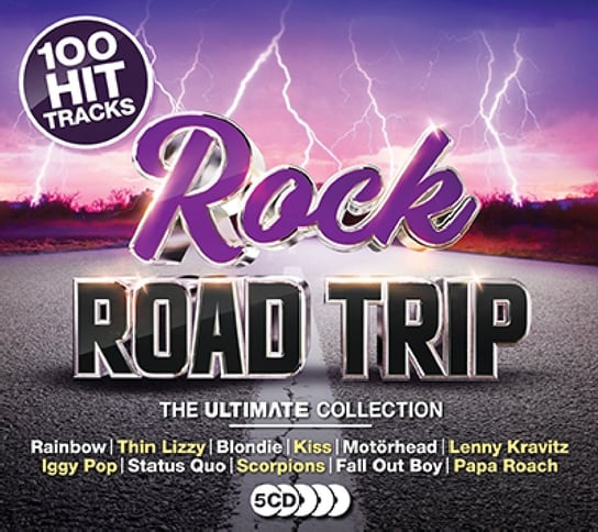 100 Hits Rock Road Trip Ultimate Collection The Allman Brothers Band, Uriah Heep, Lynyrd Skynyrd, The Cure, Thin Lizzy, Scorpions, Moore Gary, Stereophonics, Rainbow, Nazareth, Status Quo