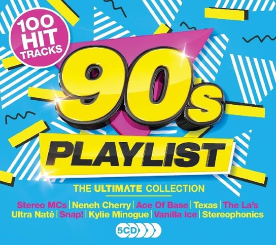100 Hits Ultimate 90s Playlist The Cure, The Cranberries, Stereophonics, Vanilla Ice, Minogue Kylie, Frankie Goes To Hollywood, The Cardigans, Warren G., Size Roni, Snap, Adamski
