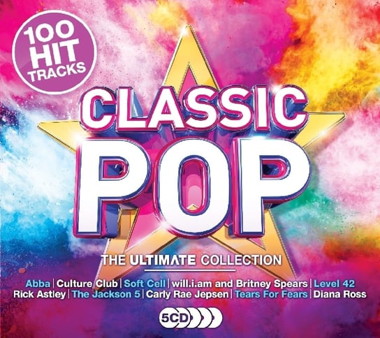 100 Hits Ultimate Classic Pop Abba, OMD, Shakin' Stevens, Lady Gaga, The Moody Blues, Minogue Kylie, Moloko, Summer Donna, The Human League, Bextor Sophie Ellis