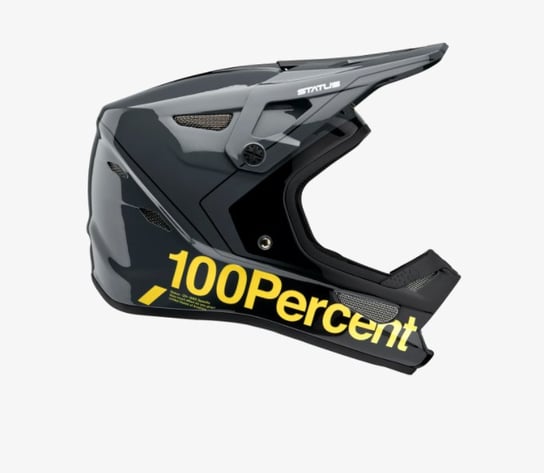 100% kask rowerowy full face STATUS DH/BMX czarny 100%