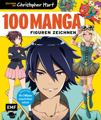 100 Manga-Figuren zeichnen Edition Michael Fischer