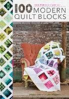 100 Modern Quilt Blocks Pink Tula
