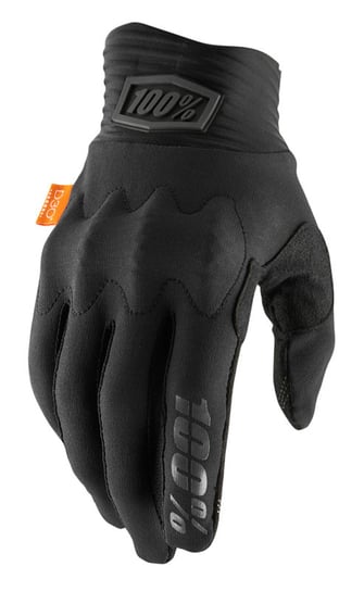 100%, Rękawiczki kolarskie, Contigo Glove black charcoal, czarny, rozmiar M 100%