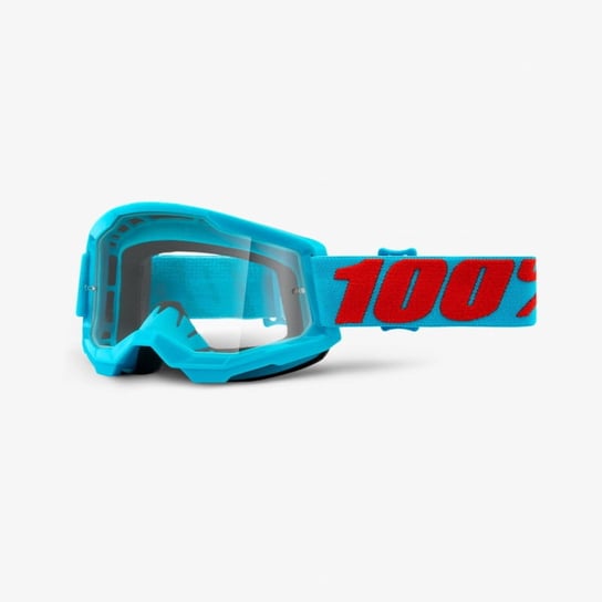 100% Strata 2 Summit Clear Lens Kolor Jasny Niebieski Szybka Przeźroczysta 100%