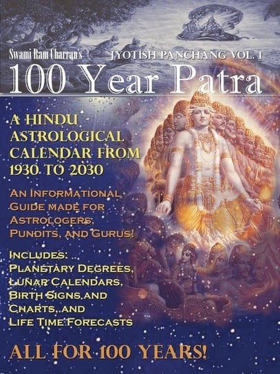 100 Year Patra (Panchang) Vol 1 Charran Swami Ram