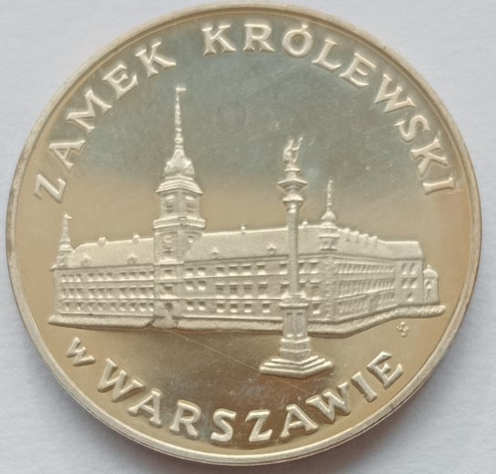 100 Złotych 1975 Zamek Królewski w Warszawie Znakomity (XF) Narodowy Bank Polski