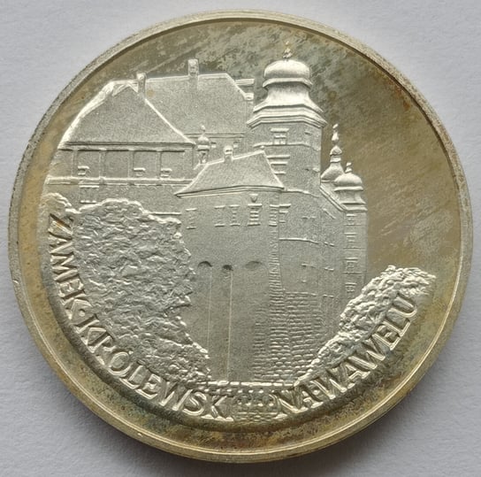 100 Złotych 1977 Zamek Królewski na Wawelu Bardzo piękny (VF) Narodowy Bank Polski