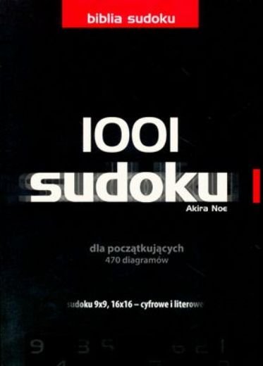 1001 sudoku dla początkujacych Noe Akira