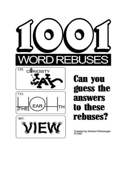 1001 Word Rebuses Weissinger Norbert