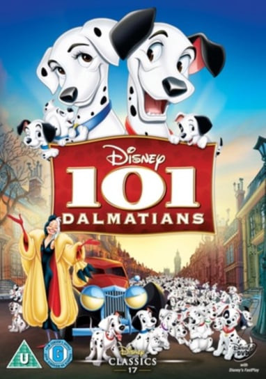 101 Dalmatians (brak polskiej wersji językowej) Reitherman Wolfgang, Luske Hamilton, Geronimi Clyde