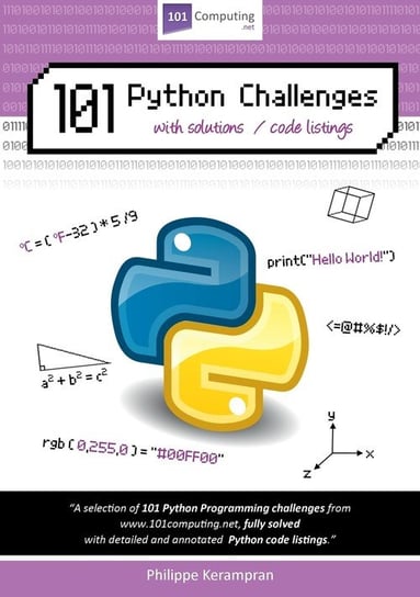 101 Python Challenges with Solutions / Code Listings Kerampran Philippe