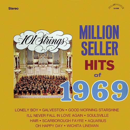 101 Strings Play Million Seller Hits of 1969 101 Strings Orchestra