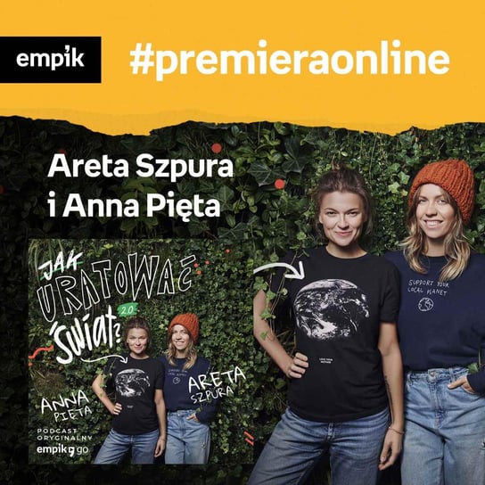 #102 Areta Szpura i Anna Pięta - Empik #premieraonline - podcast Dżbik-Kluge Justyna, Pięta Anna, Szpura Areta