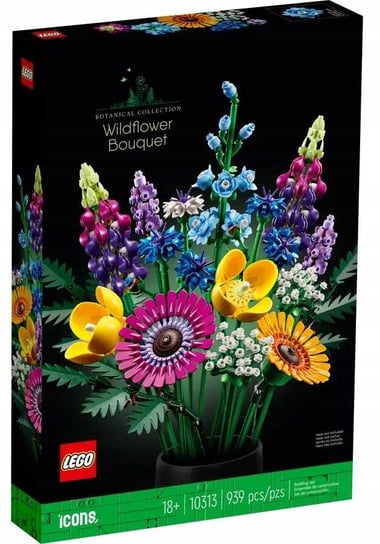 10313 - LEGO The Botanical Collection - Bukiet z polnych kwiatów LEGO